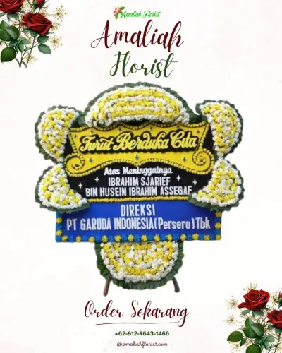 Papan Bunga Duka di Jedong